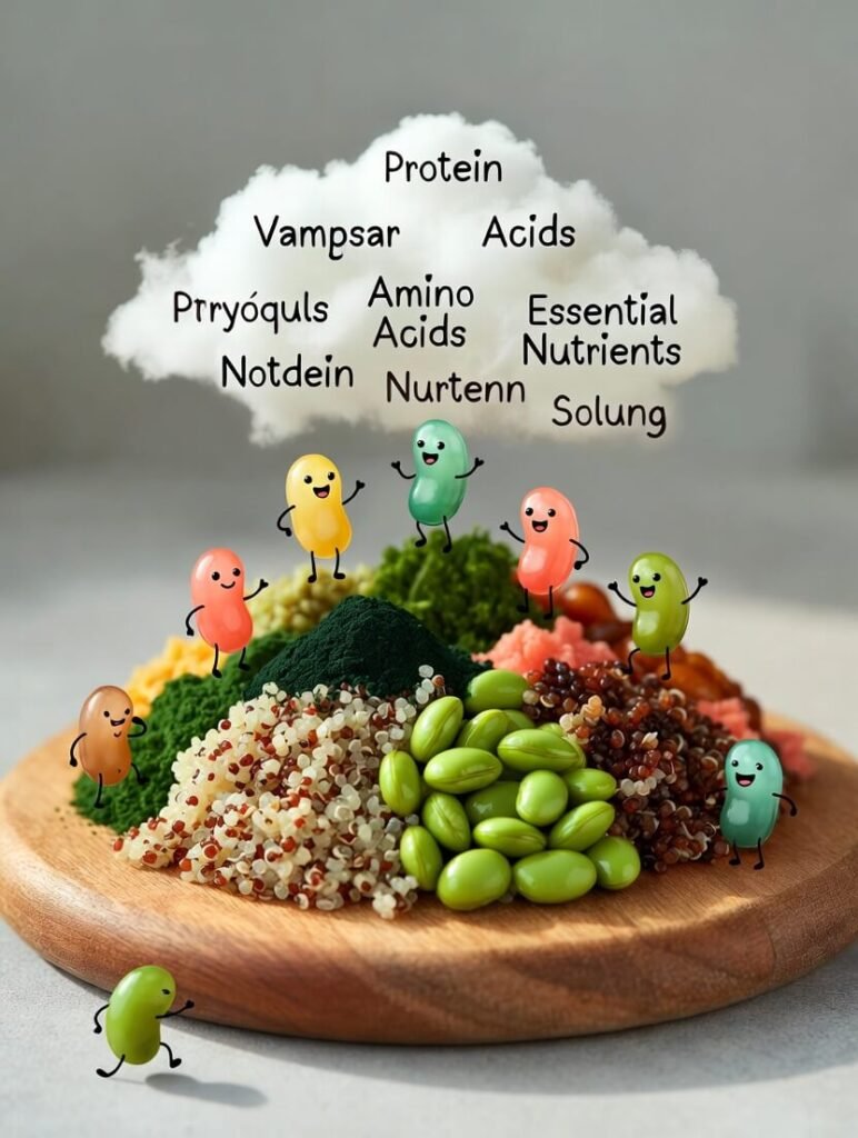 Google search “do I need complete proteins vegan