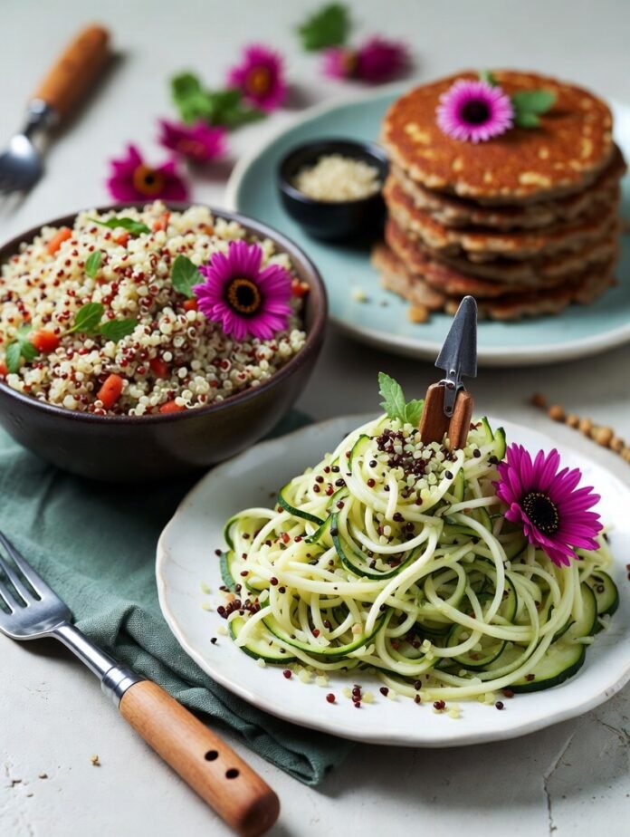 vibrant quinoa salad bowl overflowing vibrant quinoa salad bowl overflowing